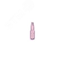 Бита шлиц SL 0.8x5.5x25 мм 1/4'' C6.3 Industrial