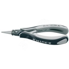 Прецизионные плоскогубцы захватные для электроники антистатические вороненые 135 мм