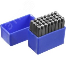 Клейма буквенные кириллица, шрифт 5мм