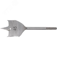 Сверло по дереву перовое 45x152 мм