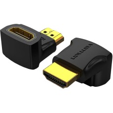 Адаптер-переходник Vention HDMI v2.0 19M/19F угол 90