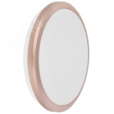 Светильник светодиодный ДПБ 3201 12 Вт IP54 4000K круг розовое золото