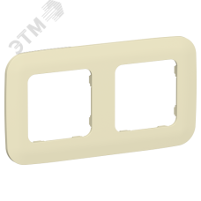 FLITE ARTISTIC Рамка 2-местная РУ-2-А-ФлН навахо IEK