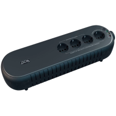 Источник бесперебойного питания (черный)/ Powercom WOW-1000U, 500W
