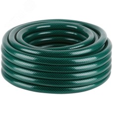 Шланг поливочный трехслойный армированный, зеленый 1''x3.0 ммx25 м