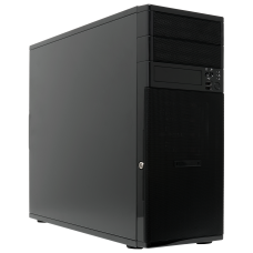 Серверный корпус/ 4-trays Workstation Chassis 2 x 5.25" drive bays 4 x 3.5" swappable HDD trays; 4-port 6 Gbps SAS/ SATA to SATA HDD; no PSU onboard (AC-PS7500 optional)