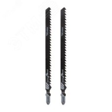 Пилка для электролобзика по дереву T344D 152 мм 6 зубьев на дюйм 8-100 мм (упак - 2 шт.)