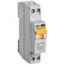 Выключатель дифференциального тока автоматический АВДТ32ML тип A С25 30мА KARAT