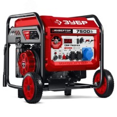 Генератор инверторный с электростартером и розеткой АВР, 7500 Вт
