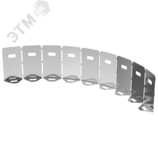 Перегородка разд. 80мм универ. гориз. для акс. IEK