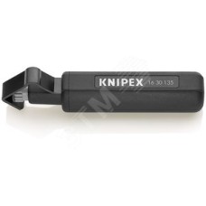 Стриппер для круглого кабеля (ПВХ резина силикон ПТФЭ) режимы реза: по окружности и продольный зачистка: 6 -29 мм L-135 мм корпус из противоударного пластика блистер