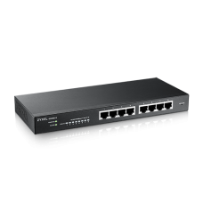 Коммутатор/ Zyxel NebulaFlex GS1915-24E Hybrid Smart L2 Switch, rack 19", 24xGE, silent (fanless), standalone/cloud management