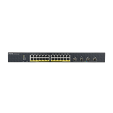 Коммутатор/ XGS1935-28, 28 Port Smart Managed Switch, 24x Gigabit Copper and 4x 10G SFP+, hybrid mode, standalone or NebulaFlex Cloud