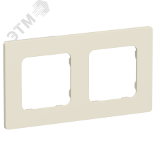 FLITE CLASSIC Рамка 2-местная РУ-2-К-ФлСл сливочный IEK