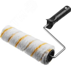 Валик малярный ДУАЛОН 40, 180 мм, d=40 мм, ворс 12 мм, ручка d=6 мм,