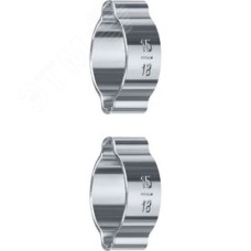 Хомут обжимной 15 - 18 мм, 2 шт, Профессионал