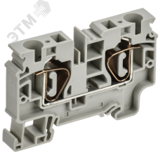 ARMAFIX Клемма пружинная CX10 10мм2 проходная серая IEK