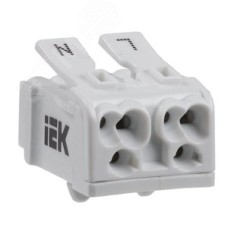 Клемма пружинная соединительная КСПн2-L+N