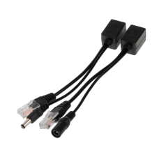 Passive PoE инжектор и сплиттер до 60V/ Passive PoE инжектор и сплиттер до 60V. Комплект позволяет подать данные и питание на IP устройства без поддержки PoE. Рабочее напряжение: 5V-60V DC. Скорость передачи данных: 10/100 Мбит/с. Пины питаниия PoE: 4,5(+