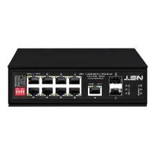 Промышленный PoE коммутатор Gigabit Ethernet/ Промышленный PoE коммутатор Fast Ethernet на 8 FE RJ45 PoE + 1 GE RJ45 + 2 GE SFP порта. Порты Ethernet: 8x10/100Base-T, 1x10/100/1000Base-T, 2x1000Base-X. Порты PoE: 1-2 - до 90W (IEEE 802.3af/at/bt),3-8 - до