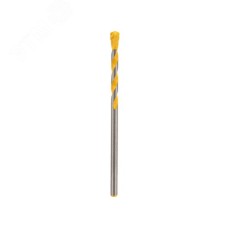 Сверло по бетону 4х75 мм, цилиндрический хвостовик
