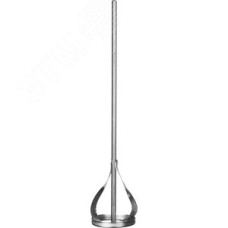 Миксер ''Профессионал'' для красок, шестигранный хвостовик, оцинкованный, 80х400мм