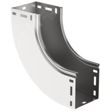 Поворот плавный 90 градусов тип В10 ESCA 80х80 мм