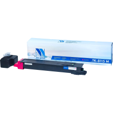 -/ Тонер-картридж NVP NV-TK-8115 Magenta для Kyocera EcoSys-M8124/EcoSys-M8130 (6000k)