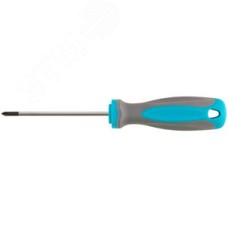 Отвертка, CrV сталь, прорезиненная ручка PH2X150 мм