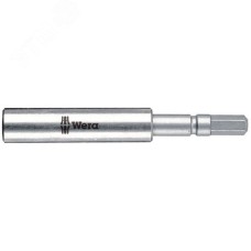 Битодержатель 899/3/1 с втулкой из нержавеющей стали хвостовик 7/32 A 5.5 для бит 1/4 С 6.350 мм 72 мм