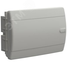 Корпус пластиковый встраиваемый на 12 модулей ЩРВ-П-12 IP41 UNION Compact белая дверь