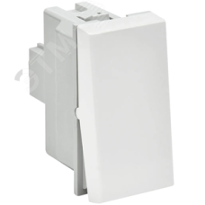 PRIMER ВК0-11-00-П Выключатель одноклавишный (1 модуль) белый IEK