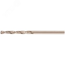 Сверла по металлу HSS с добавкой кобальта 8% Профи ( М42 ) в блистере 3.0х61 мм
