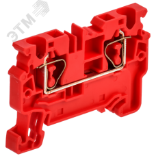 ARMAFIX Клемма пружинная CX4 проходн. красная IEK