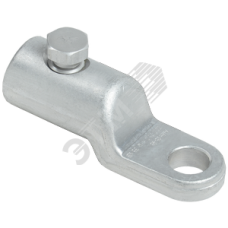 Медно-алюминиевый механический наконечник со срывными болтами АММН 25-95 до 35 кВ