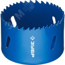 Коронка биметаллическая, быстрорежущая сталь 67мм