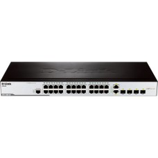 Сетевой коммутатор/ Managed L2 Switch 24x100Base-TX, 2x1000Base-X SFP, 2xCombo 1000Base-T/SFP, Surge 6KV, CLI, RJ45 Console, Dying Gasp