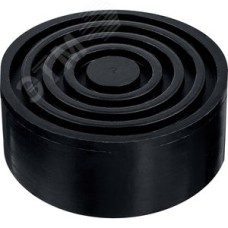 Опора резиновая для домкрата РШ-45 D105/H45мм , Профессионал