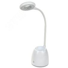 Светильник LIGHTING светодиодный настольный 2029 5Вт карман диммер белый