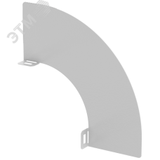 Перегородка разд. 100мм пов. верт. внеш. 90град RAL 9016 IEK