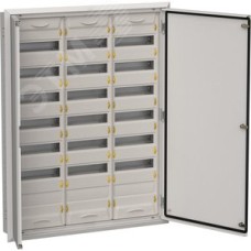 TITAN 5 Корпус металлический ЩРв-252 (3х84) 1130х885х130мм IP31 серый (две двери)