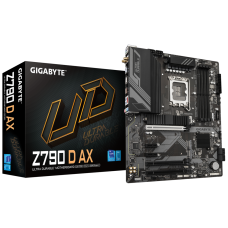 Материнская плата/ MB GIGABYTE INTEL Z790 s1700, 4xDDR5(192GB), HDMI 2.1/DP, 1xPCIe 5.0x16, 1xPCIe 4.0x16, 1xPCIe 3.0x16, 2xPCIe 3.0, 1xLAN (2.5GbE), Wi-Fi, BT, 4xSATA 6Gb/s, 3xM.2, 1xUSB-C, 5xUSB 3.2, 2xUSB 2.0, 1xPS/2, ATX