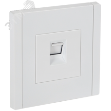 FORTE&PIANO Розетка компьютерная RJ45 кат.5E FP232 белый IEK