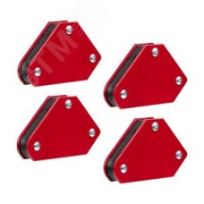 Магнитный угольник-держатель для сварки набор 4 шт. на 4 кг