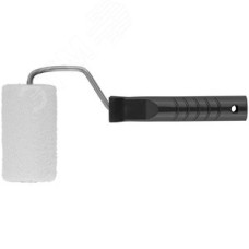 Валик велюровый с ручкой 100 мм