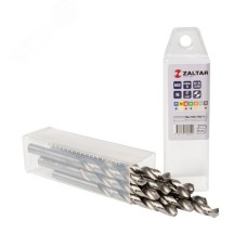 Сверло по металлу, индустриальное, DIN 338, HSS-G, Тип N, 5xD, 6,70 мм, (1 комплект-10 шт)