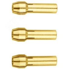 Цанга 3 шт, d 1.6-3.2 мм