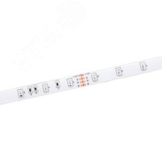 Лента светодиодная 5м LSR-2835RGB54 4,8Вт/м 12В RGB IP65 54LED/м