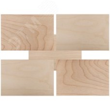 Доски для выжигания, Набор творческий без рисунка, 148х210 мм (А5), 5 шт