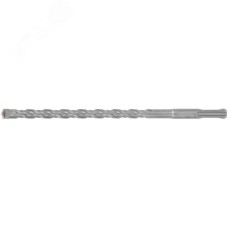 Бур по бетону SDS PLUS, Профи, W-образная вставка, двойная спираль, 10 х 210 мм